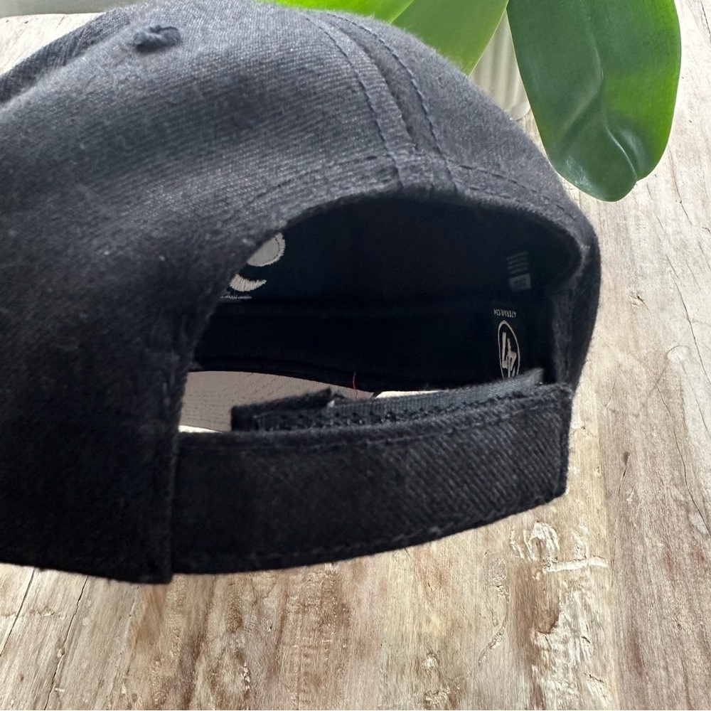 Dallas Mavericks 47 2024 NBA Finals Adjustable Hat Black OSFA Wool Blend NWOT - Picture 7 of 8